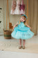 Nancy Tutu Girl Dress in Turquoise