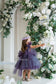 Frida Tulle Girl Dress in Dark Lavender