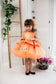 Nancy Tutu Girl Dress in Orange