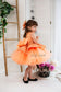 Nancy Tutu Girl Dress in Orange