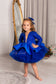 Vestido Niña Angelina En Color Azul Royal Glitter