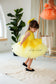 Nancy Tutu Girl Dress in Yellow Gold