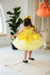 Nancy Tutu Girl Dress in Yellow Gold