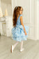 Rosalyn Girl Dress in Light Blue