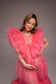 Pregnancy Maternity Photoshoot Gown in Coral