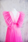 Pregnancy Maternity Photoshoot Gown in Pink